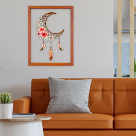 Wallity Cuadro Decorativo Enmarcado CAM1619 Multicolor